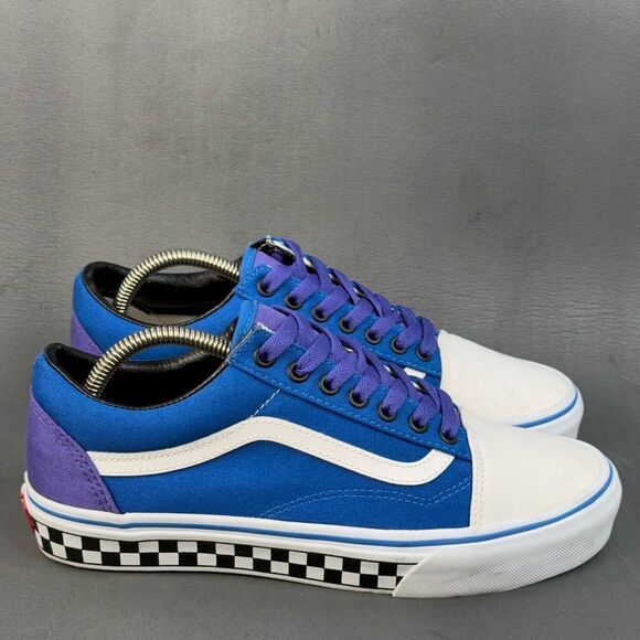 Vans OG Old Skool LX 'Bumper Cars custom sneaker shoes men’s size 8(women’s 9.5) - Picture 1 of 9
